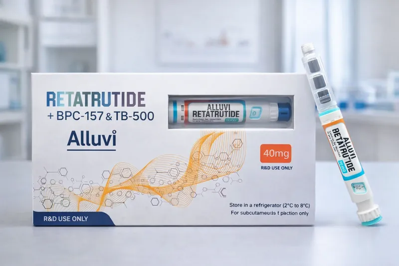 Alluvi Retatrutide BPC-157 & TB-500 40mg