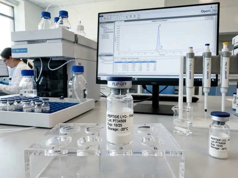 Precision Laboratory Testing HPLC AI Visualization